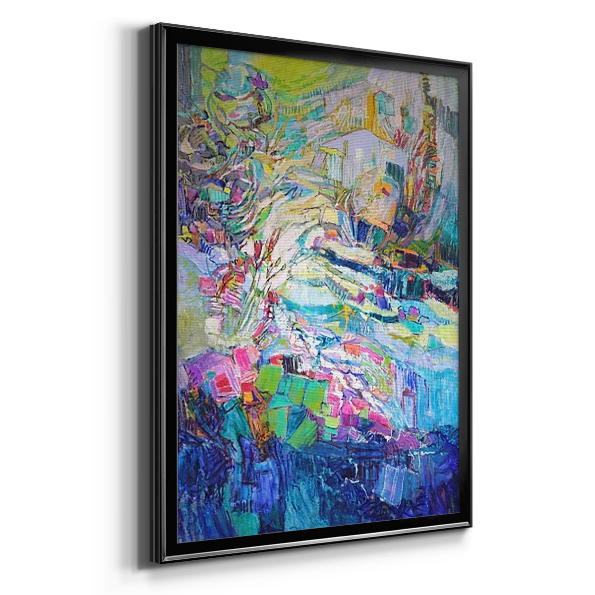 Gathering up the Goddess III - Modern Framed Canvas Print