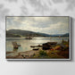 By the Water, 1876 - Floater Framed Canvas Print