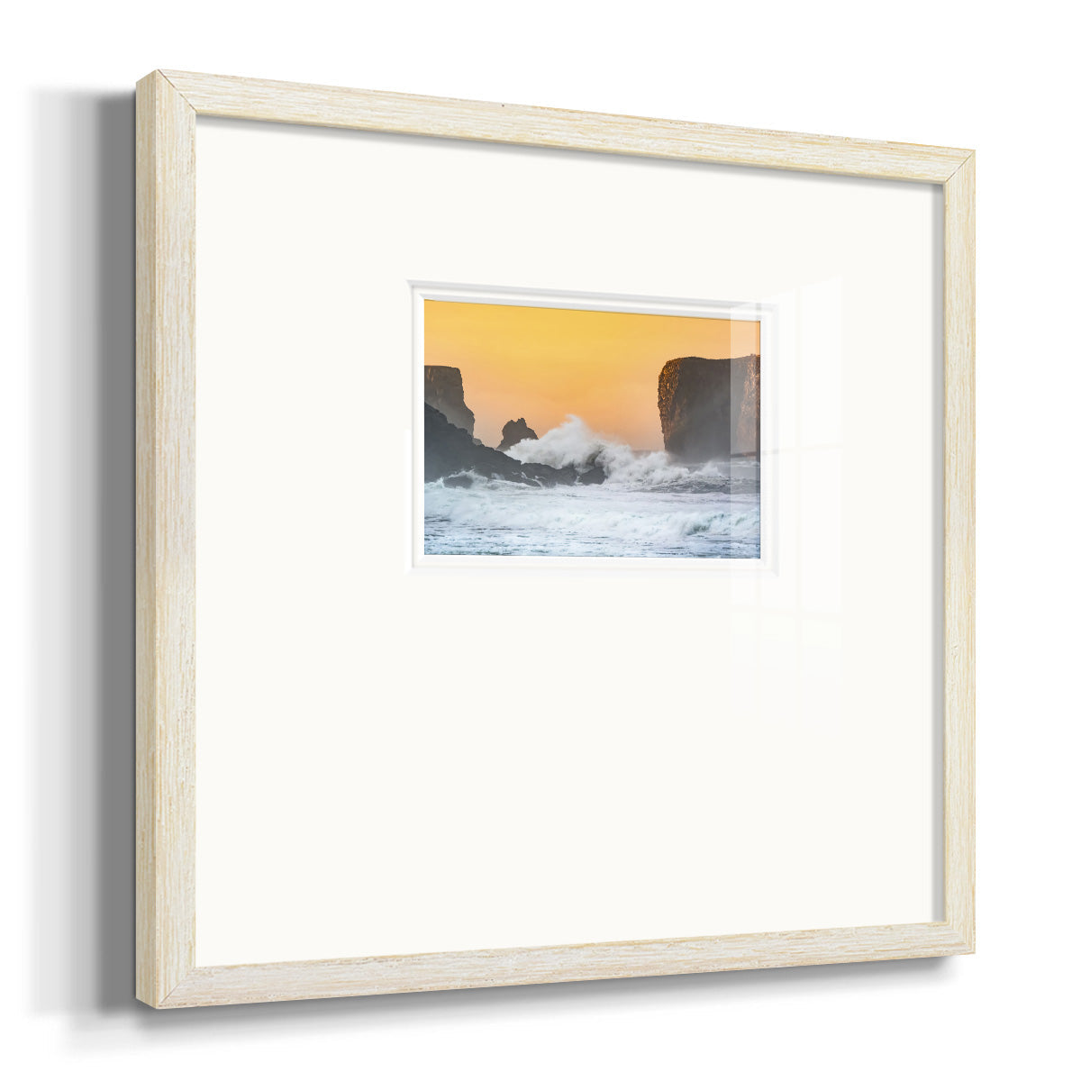 Spray Premium Framed Print Double Matboard