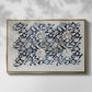 Watercolour for Printed Fabric Design: Wey, c. 1882-1883 - Floater Framed Canvas Print