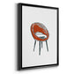 Take a Seat V - Modern Framed Canvas Print