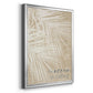Ocean Calling Palms - Modern Framed Canvas Print
