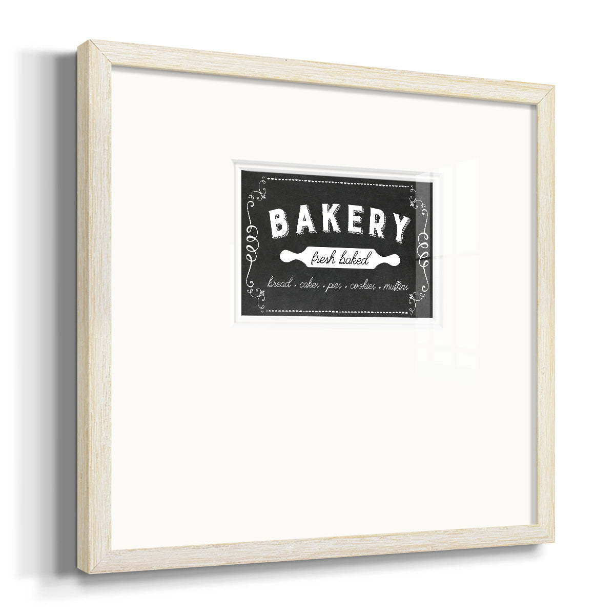 Bakery Premium Framed Print Double Matboard