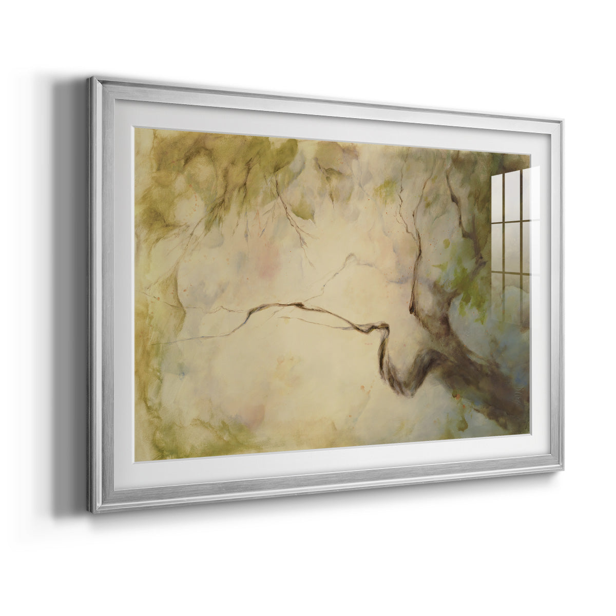 Verdant April Premium Framed Print - Ready to Hang