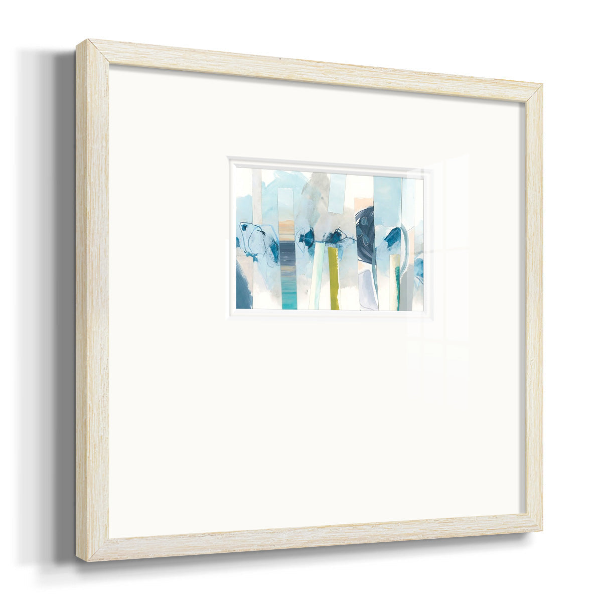 Liquid Strata I Premium Framed Print Double Matboard