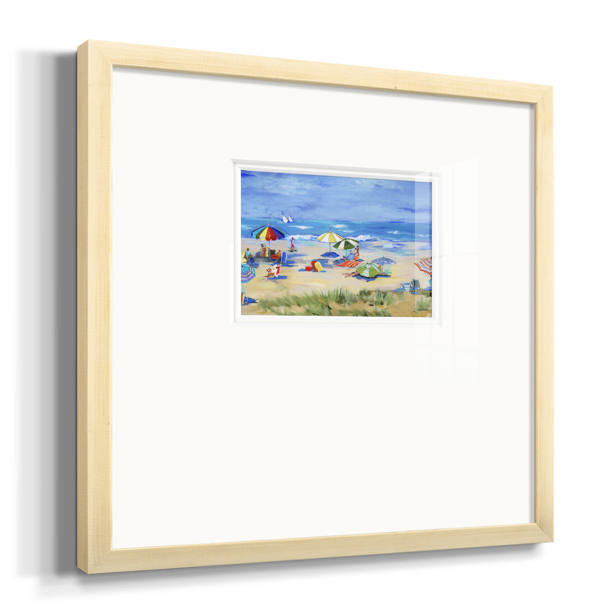 Sunshine State of Mind- Premium Framed Print Double Matboard