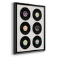 Vinyl Inspiration - Modern Framed Canvas Print