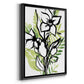 Tropical Sketchbook III - Modern Framed Canvas Print