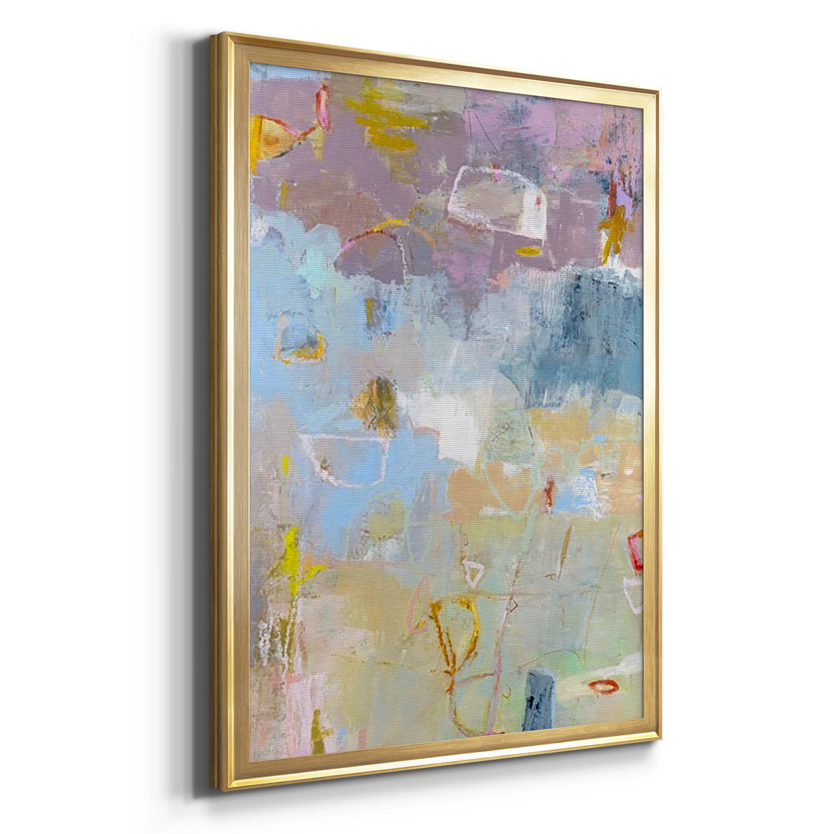 Whilst I - Modern Framed Canvas Print