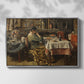 The Meal (De maaltijd), c. 1885 - Floater Framed Canvas Print