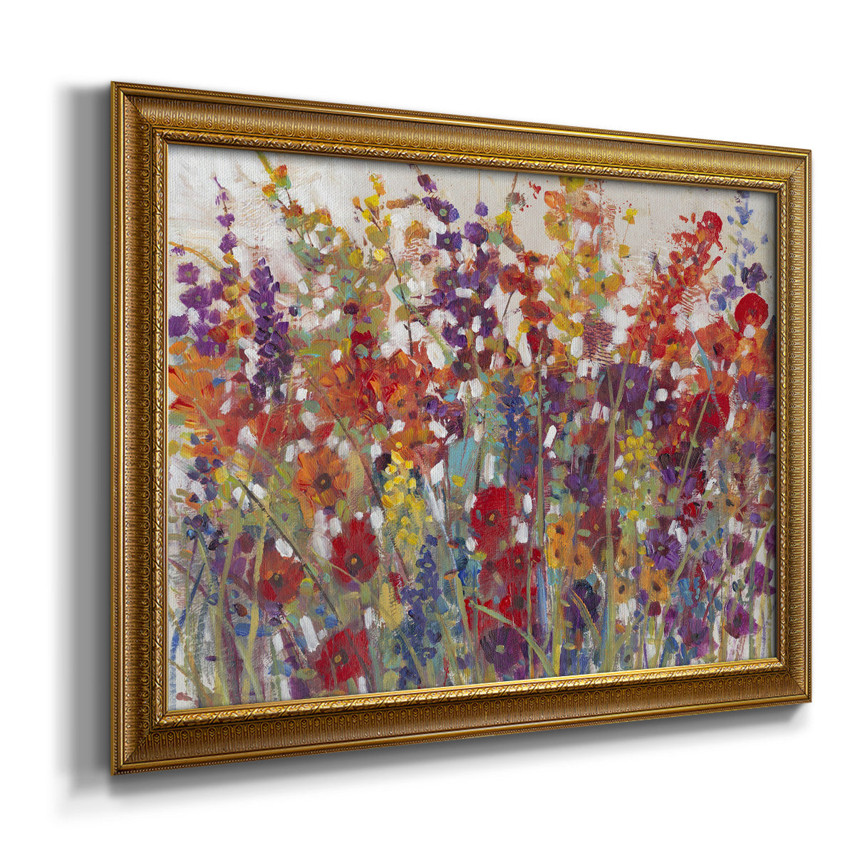 Variety of Flowers II Premium Framed Canvas- Ready to Hang