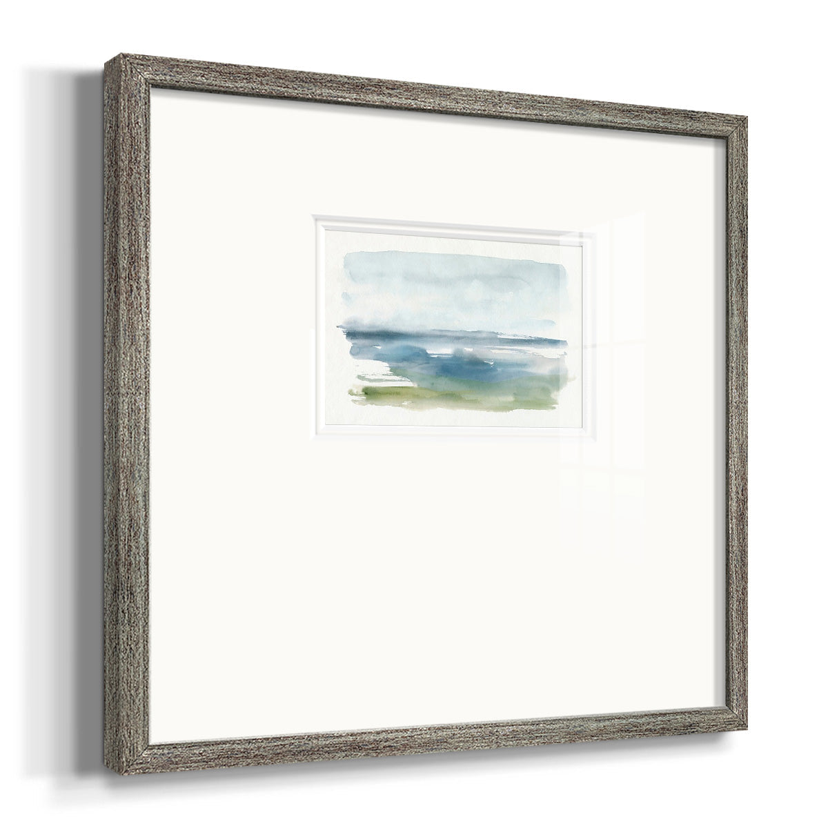 Coastline Splash IV Premium Framed Print Double Matboard