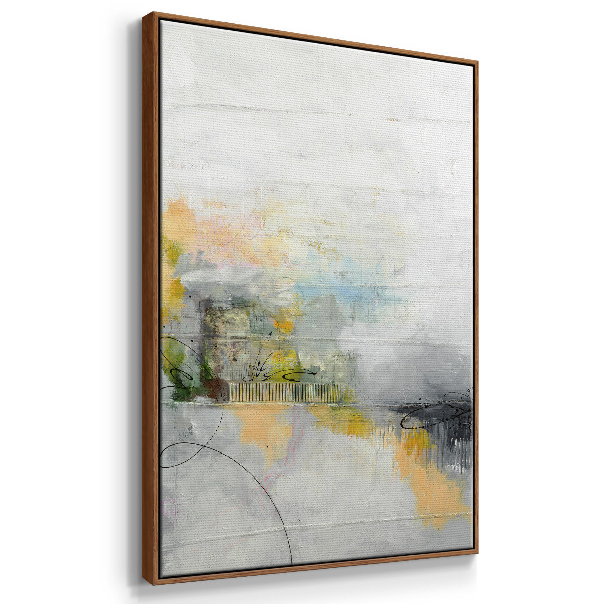 A Place Of My Own - Floater Framed Canvas Print