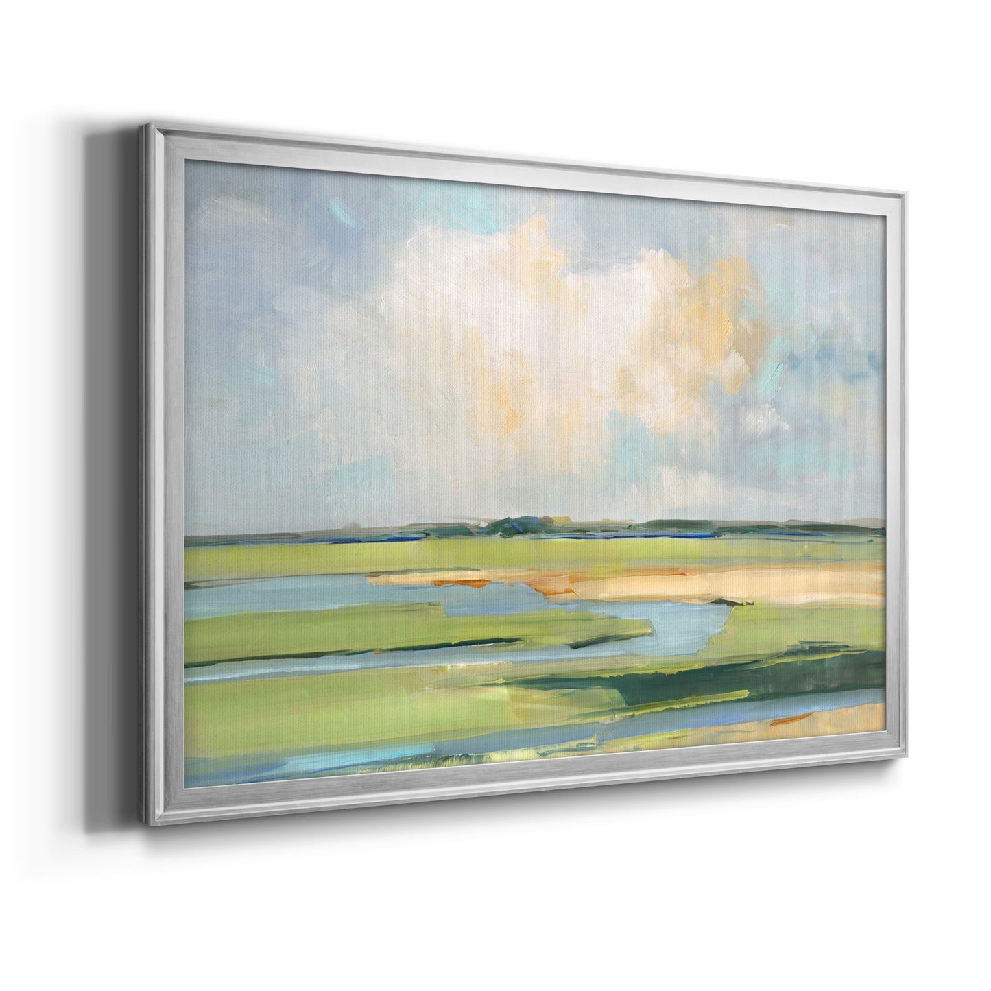 Pastel Horizon II Premium Classic Framed Canvas - Ready to Hang