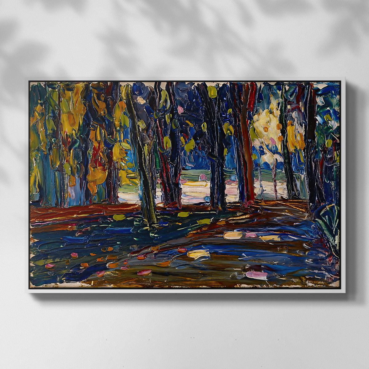 Autumn Study, 1908 - Floater Framed Canvas Print