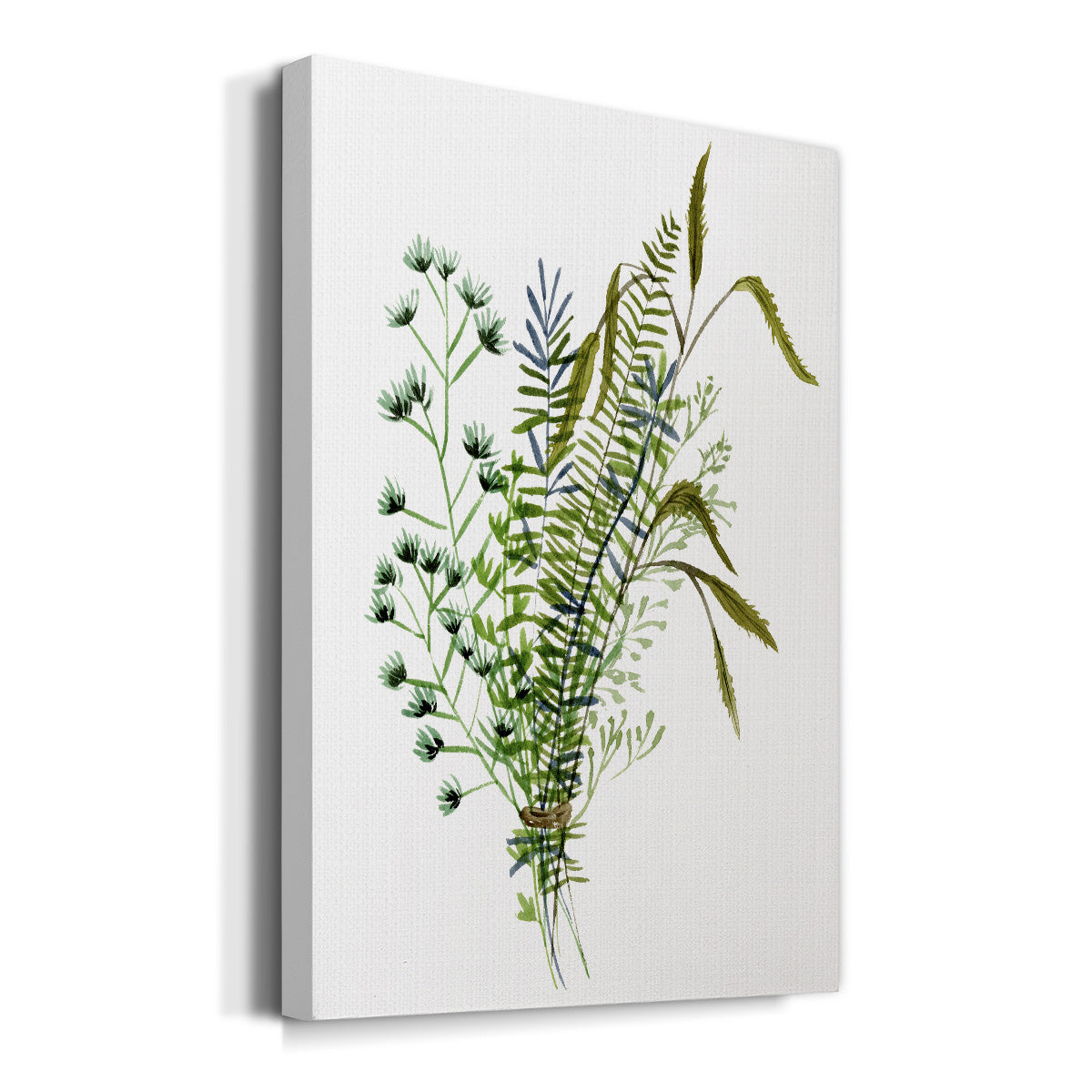 Green Bouquet II Premium Gallery Wrapped Canvas - Ready to Hang