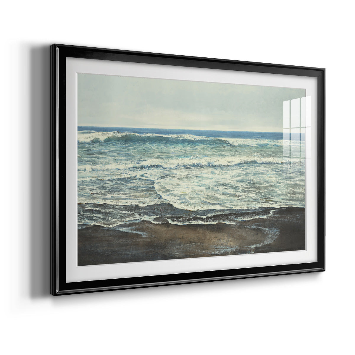 Coastal Reflection - Modern Framed Art Print