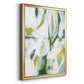 Emerald Ice I - Modern Framed Canvas Print