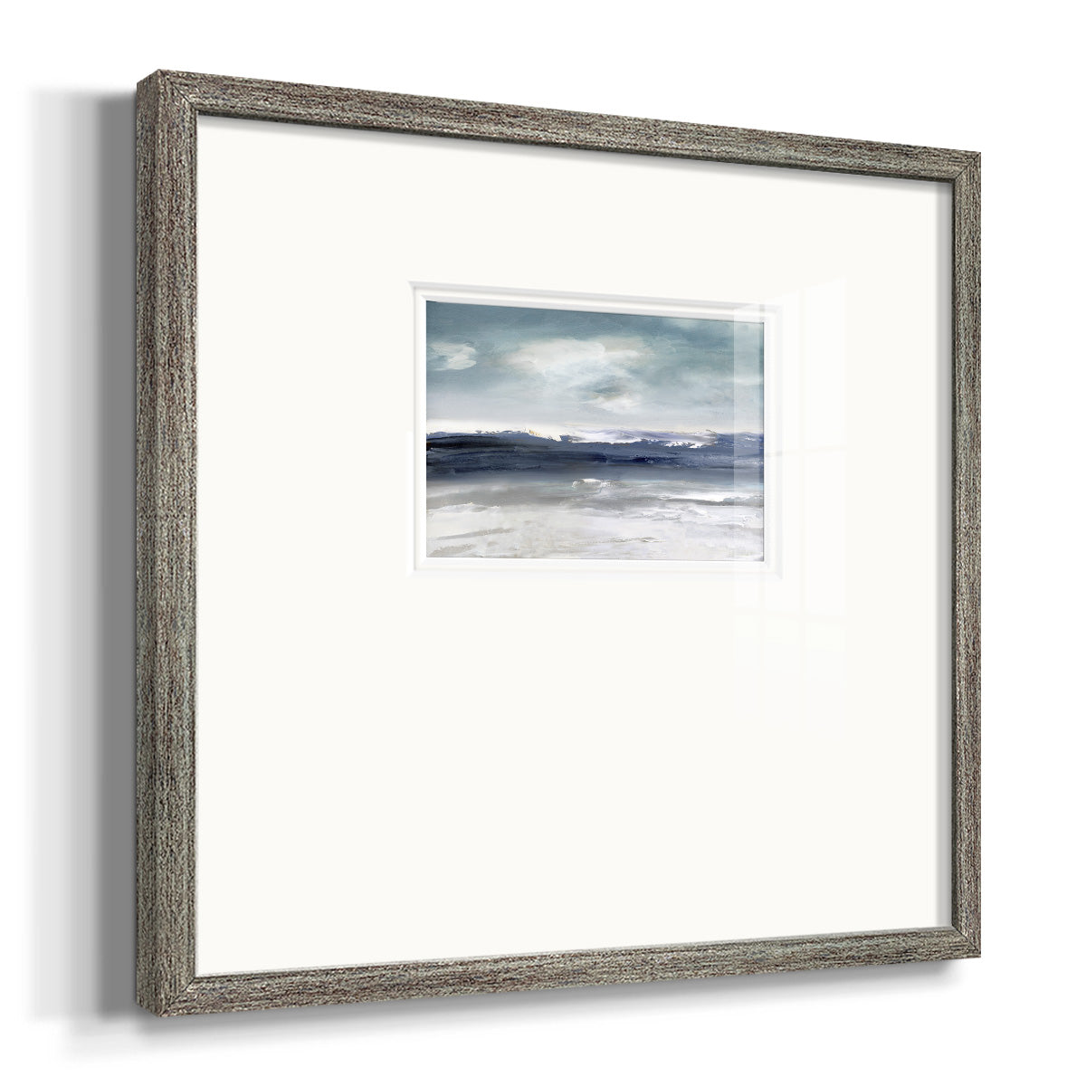 Beachcombers Paradise Premium Framed Print Double Matboard