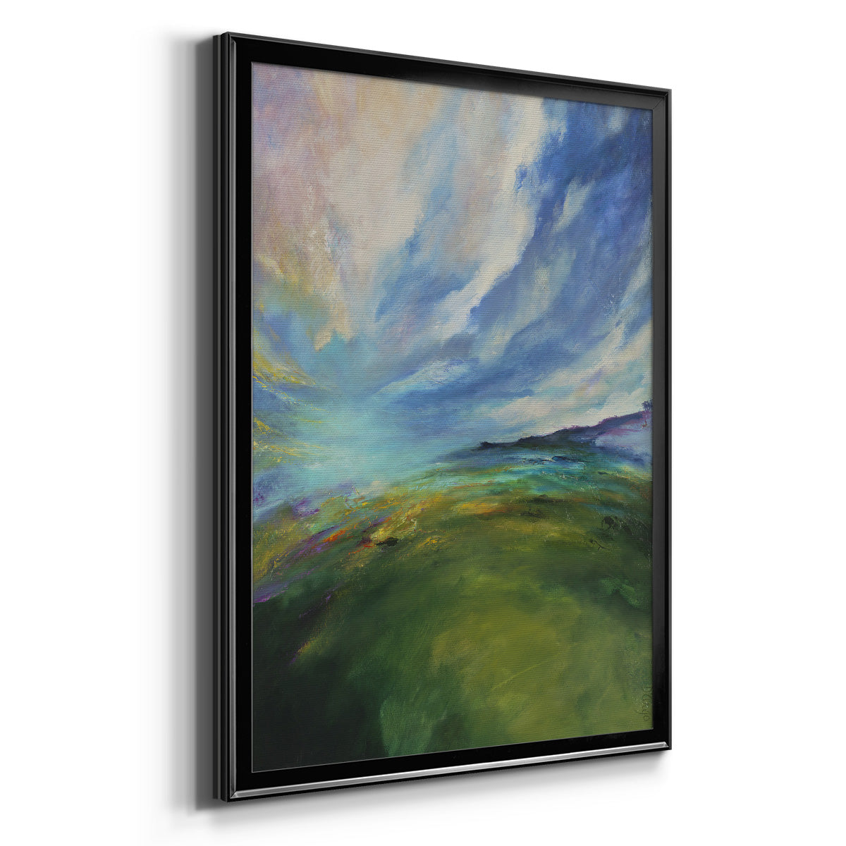 Earth Magic II - Modern Framed Canvas Print