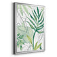 Tropical Palm Chorus III - Modern Framed Canvas Print