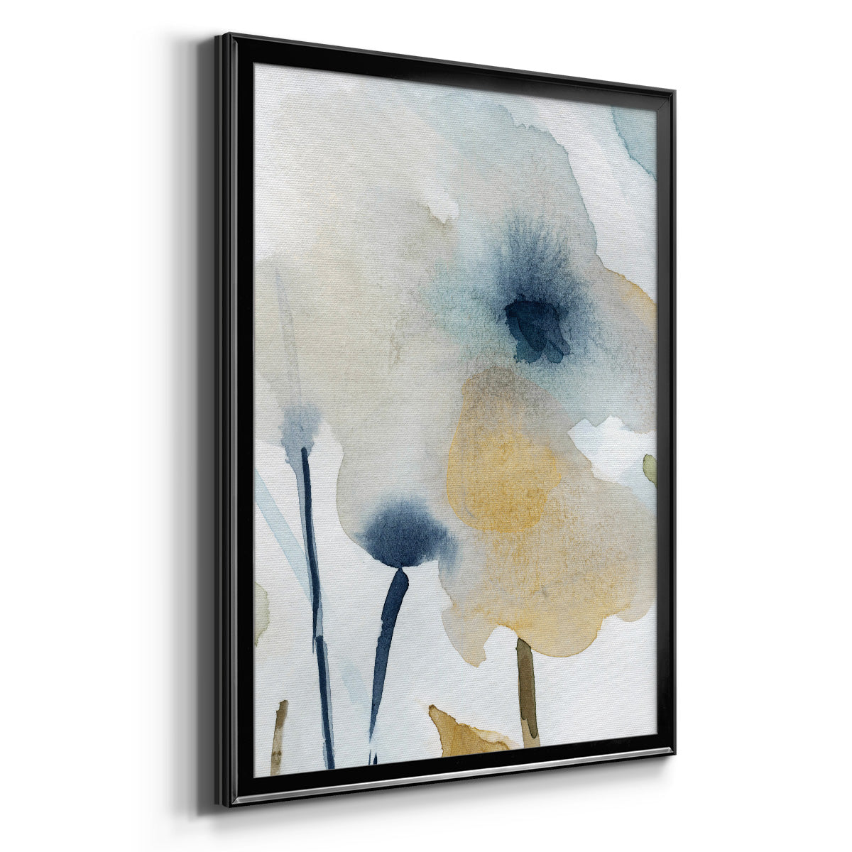 Blooming Wash I - Modern Framed Canvas Print