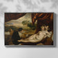 Venus and the Lute Player, c. 1565-1570 - Floater Framed Canvas Print