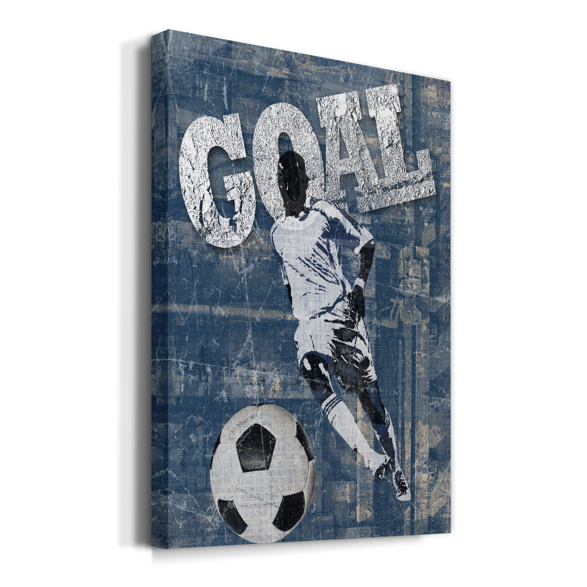 Goal Scorer Premium Gallery Wrapped Canvas - Ready to Hang