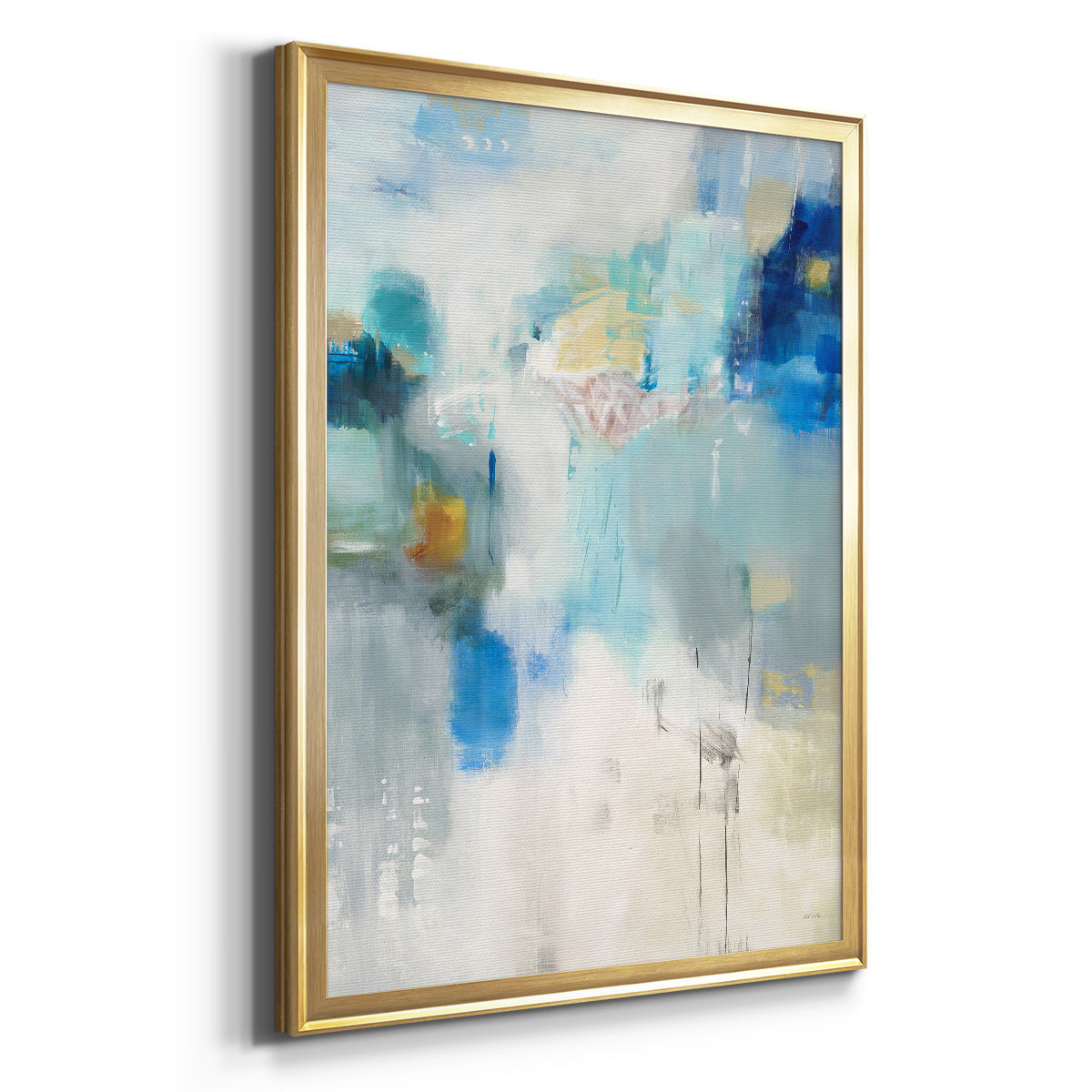 Celeste Motion I - Modern Framed Canvas Print