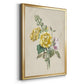 Antique Garden Bouquet II - Modern Framed Canvas Print