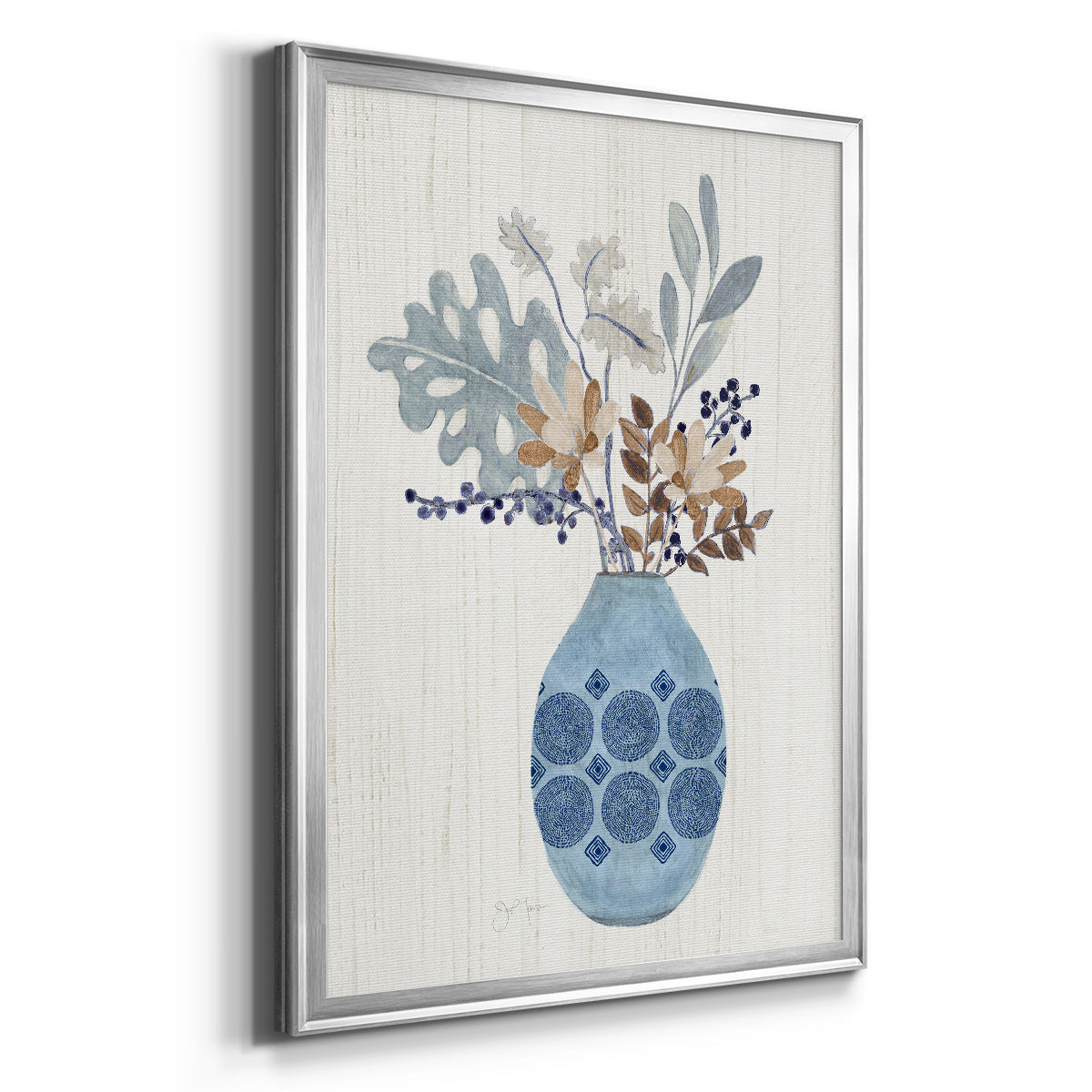 Boho Arrangement II - Modern Framed Canvas Print