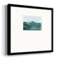 Green Grey Mountains I Premium Framed Print Double Matboard