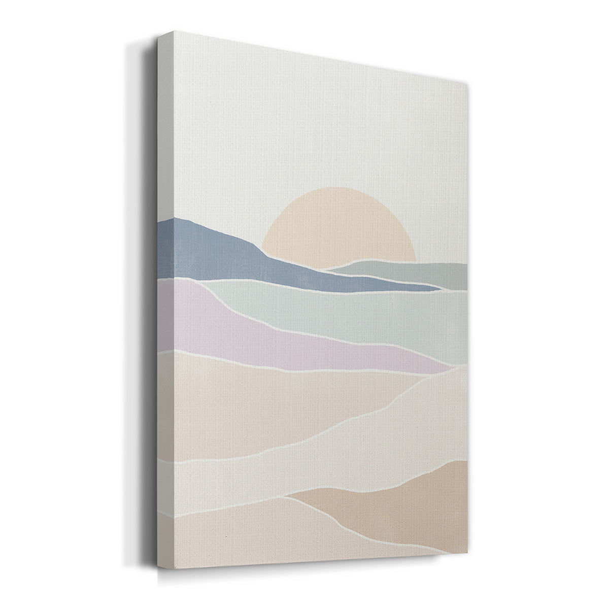 Wave Tableau II Premium Gallery Wrapped Canvas - Ready to Hang