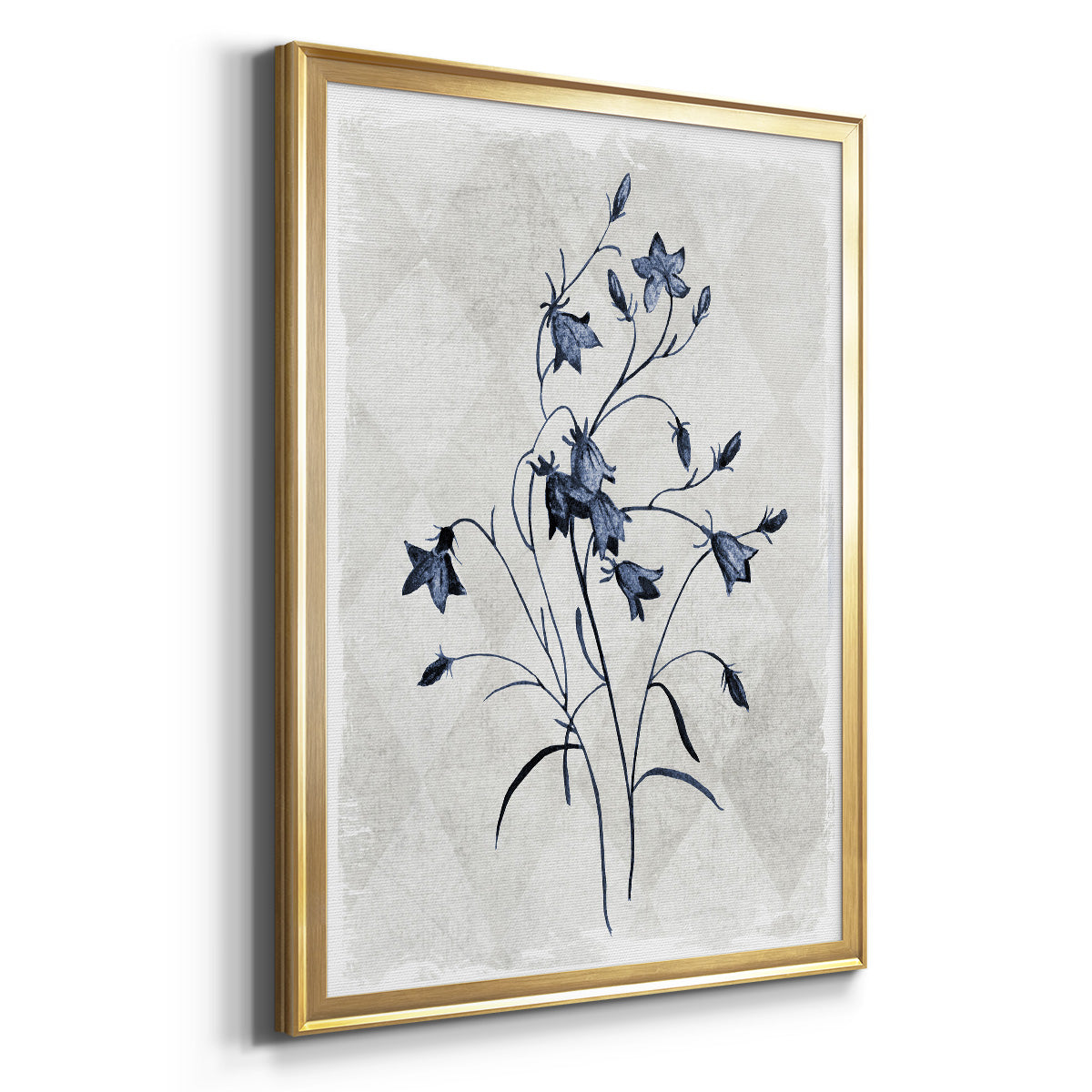 Harlequin Botanical II - Modern Framed Canvas Print