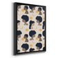Heavenly Hair Collection E - Modern Framed Canvas Print