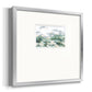 Verdant Hillside I Premium Framed Print Double Matboard