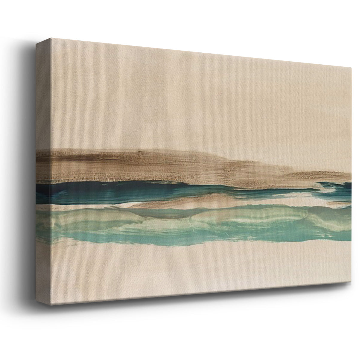 Layered Horizon I Premium Gallery Wrapped Canvas - Ready to Hang