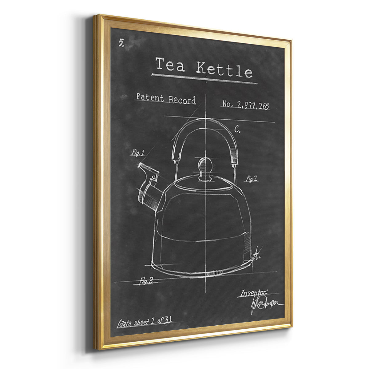 Morning Routine V - Modern Framed Canvas Print