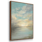 Morning Glory - Floater Framed Canvas Print