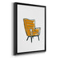 Take a Seat III - Modern Framed Canvas Print