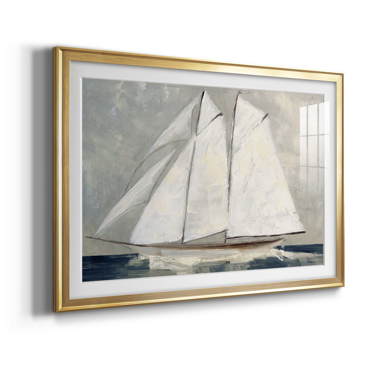 Setting Sail - Modern Framed Art Print