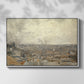 View from Montmartre, 1886 - Floater Framed Canvas Print