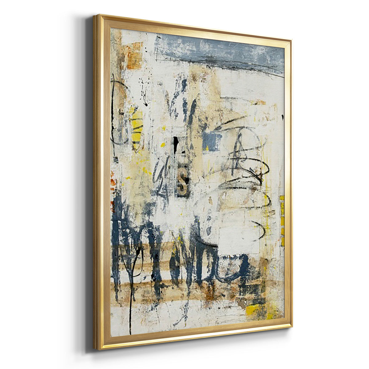 Urban Revival - Modern Framed Canvas Print