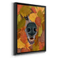 Sniffing Out Autumn - Modern Framed Canvas Print