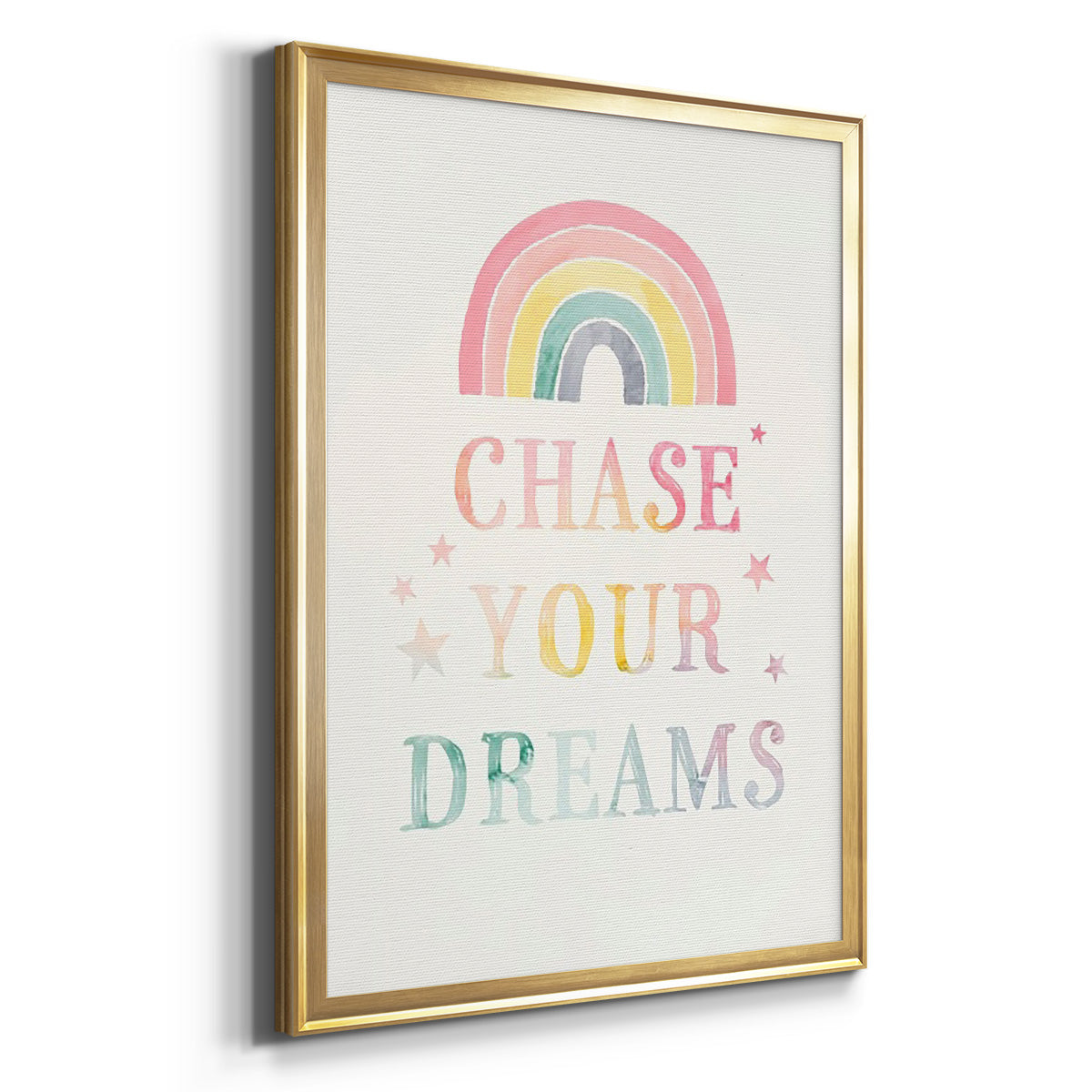 Sweet Unicorn III - Modern Framed Canvas Print