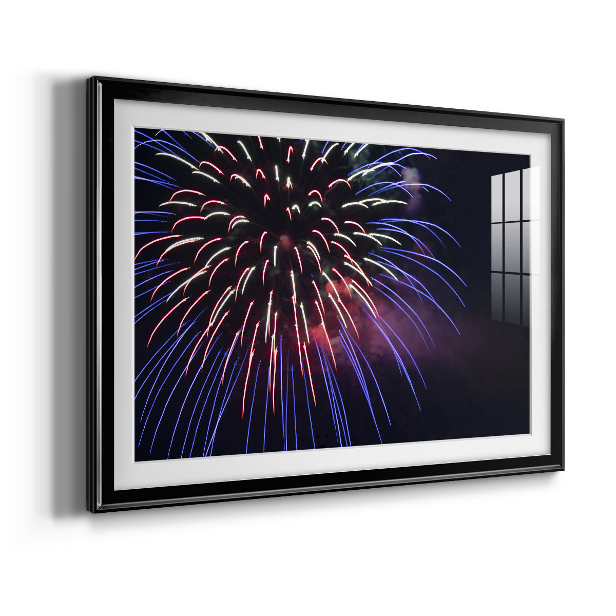 Sky Flower - Modern Framed Art Print