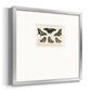 Crackled Butterflies II Premium Framed Print Double Matboard