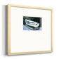 Colorful Rowboat I Premium Framed Print Double Matboard