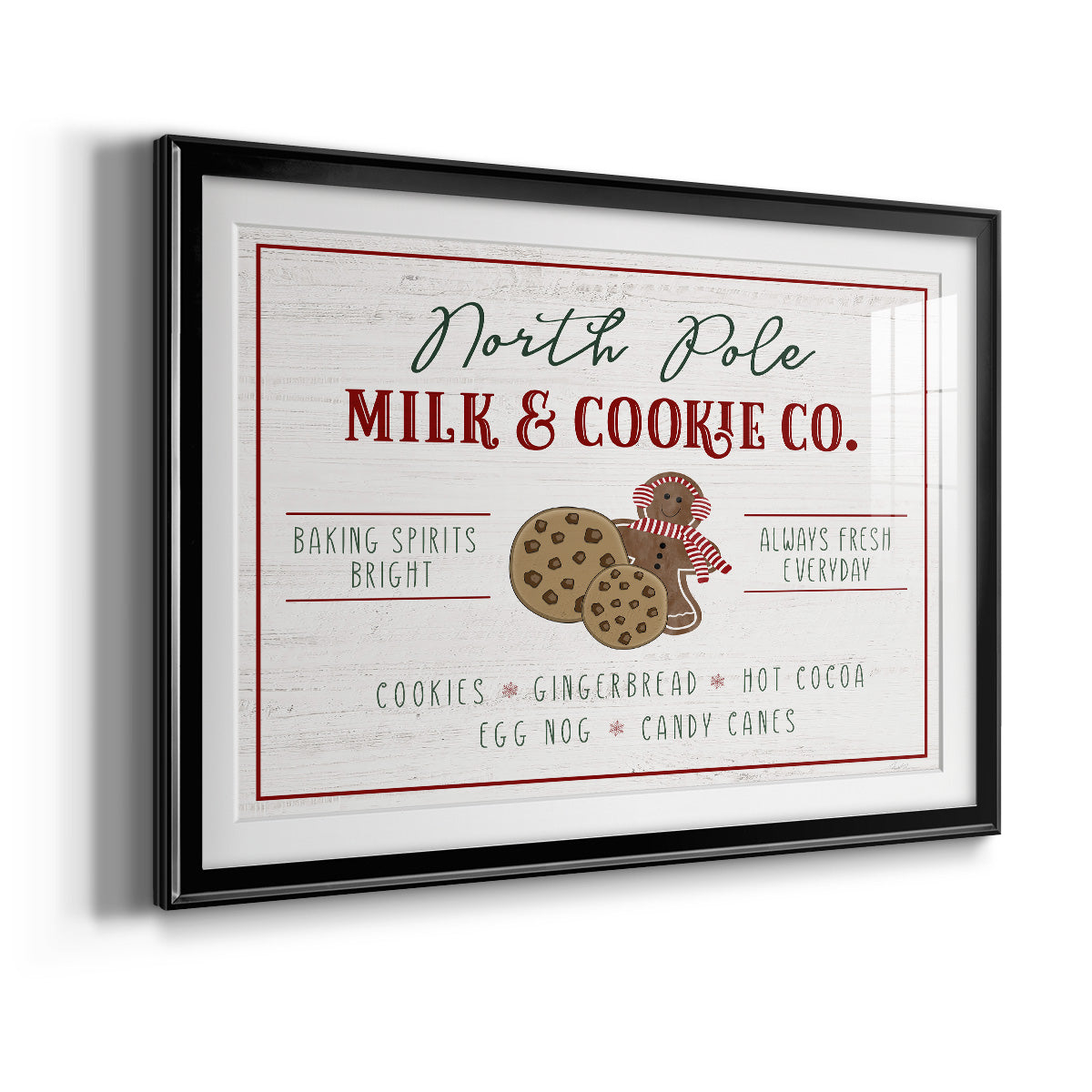 Milk and Cookie Co Premium Framed Print - Ready to Hang