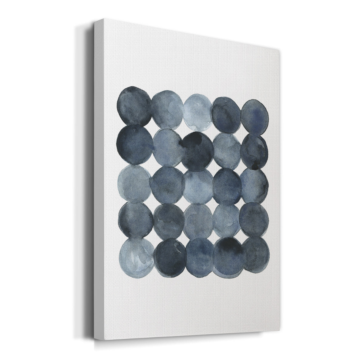 Blue Grey Density I Premium Gallery Wrapped Canvas - Ready to Hang